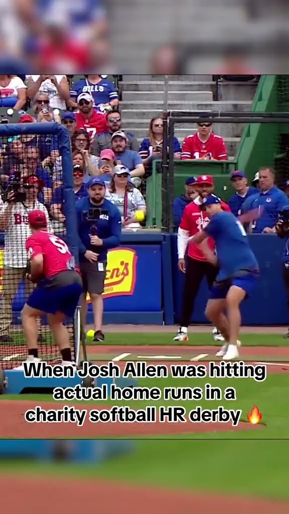 He was hitting moon shots ? (via @buffalobisonsbaseball/TT)
