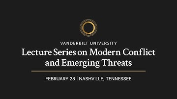 Lecture Series on Modern Conflict and Emerging Threats - Ambassador Nathaniel Fick