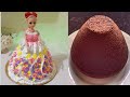 Chocolate doll cake|| chocolate doll sponge cake||doll cake decoration|| doll cake Malayalam