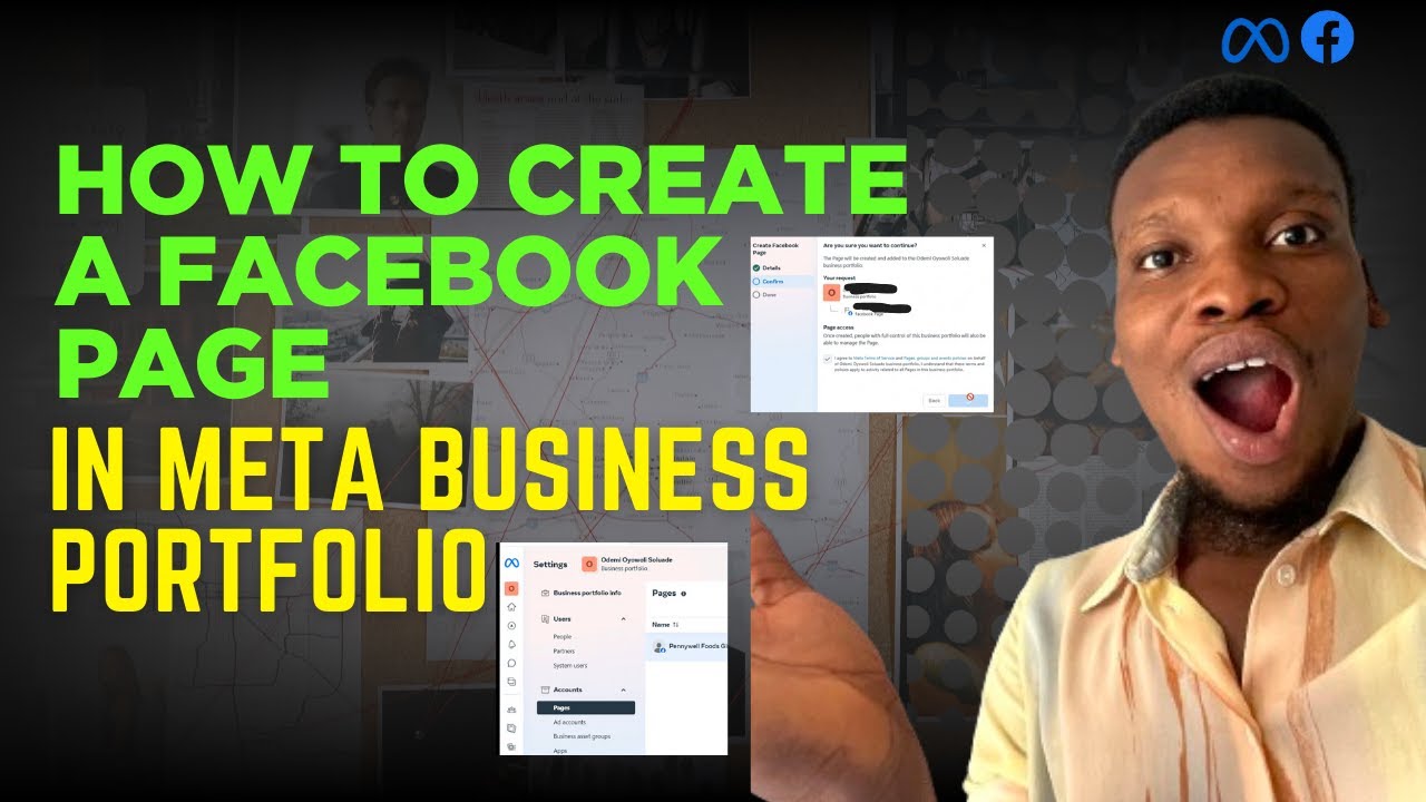 How to Create a Facebook Page in Meta Business Portfolio (Also Facebook Business Manager)