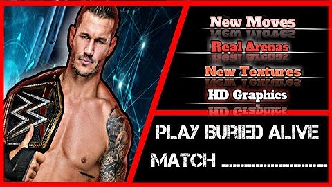 Wr3d 2k21 Latest Mod Released||With Buried Alive Match| New Moves||Hd Graphics||Realistic Graphics||