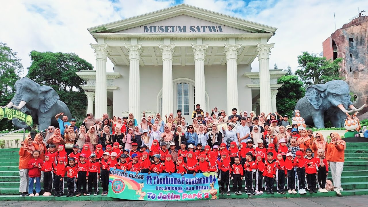 Anak Dan Walimurid TK THEOBROMA PENATARAN 04 outingclass ke Jatimpark 2 Batu Malang