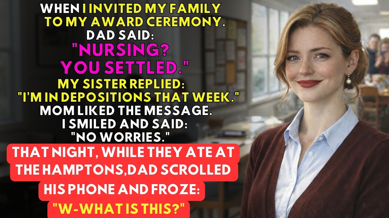 My Parents Called Me 'Just A Struggling Nurse'—Until Dad Saw Me On National TV That Night...