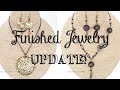 Finished Jewelry Update | Beading Project Share 2 |June 2018