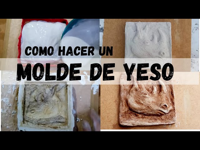 molde de yeso y vaciado de pieza como hacer un molde de yeso