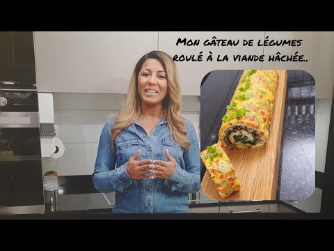 comment-faire-un-gâteau-de-légumes-roulé-à-la-viande-hâchée?