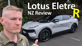 Lotus Eletre R electric vehicle - New Zealand review screenshot 5