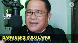 HOW TO DELIGHT SELF IN GOD? ISANG BERSIKULO LANG! #6 (Just One Verse For The Day)