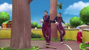 We are number one but everytime robbie rotten says one it says dong