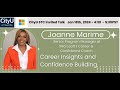 Career Insights &amp; Confidence Building - Joanne Marime