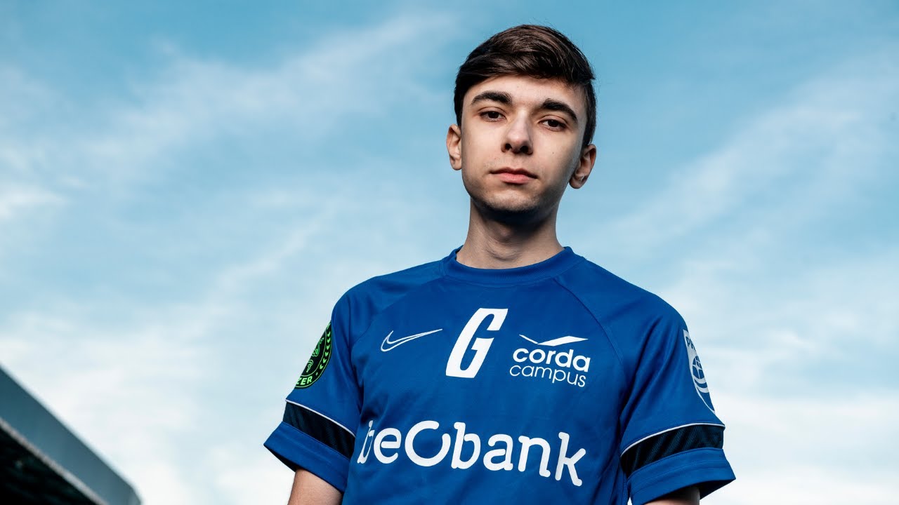 Esporter Stefano Pinna zet KRC Genk Esports op de kaart in de eChampions League!