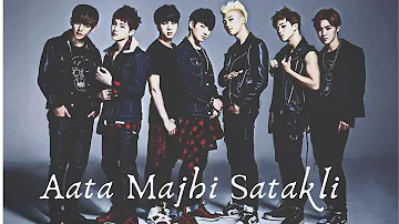 Aata Majhi Satakli ft. BTS | BTS FMV | KPOP In Hindi Songs