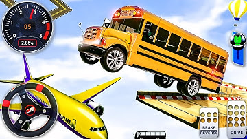 Mega Ramp Bus Stunt Driving 2022 - Impossible Bus Racing Simulator - Android GamePlay #5