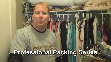 How To Pack A Closet - Video 3 of 16 - Kootenai Storage and Relocation