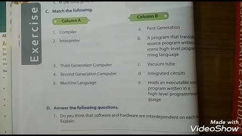 Class 6th|Chapter 2: The Growth Of Computers & Software (Part 4)