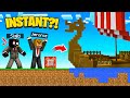 PRANKED with INSTANT BUILD HACK in Minecraft