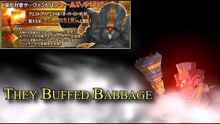 They Buffed Babbage - Solo Vs Cleopatra Fgo