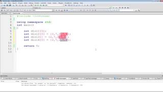 C++ Programlama - Ders 23 - Diziler (Arrays)