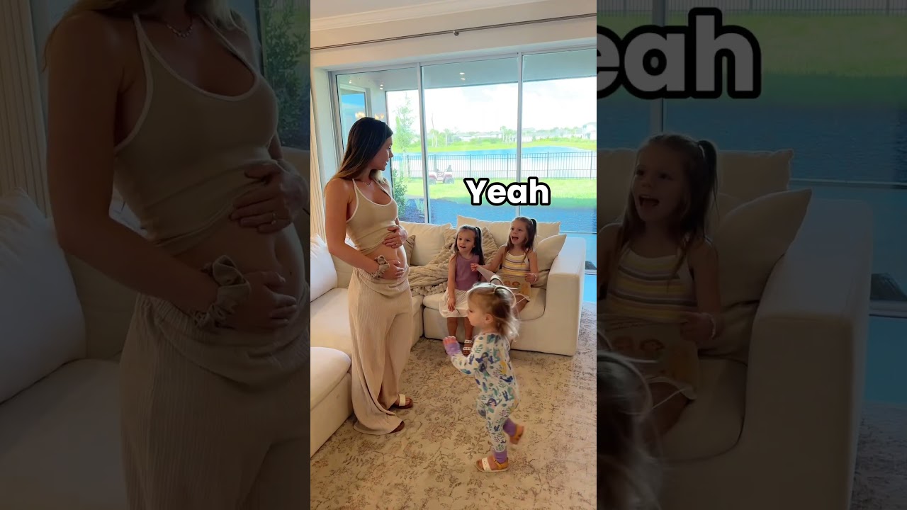 Telling my 3 daughter I’m pregnant