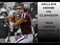 Kellen Mond vs. Clemson (All throws)