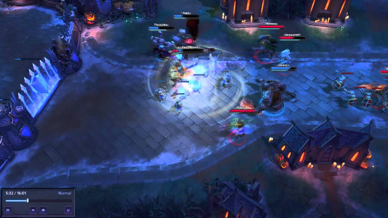 Heroes of the Storm Li-Ming One Shot Triple Kill