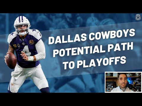 Dallas Cowboys Potential Path To PLAYOFFS | Blogging The Boys