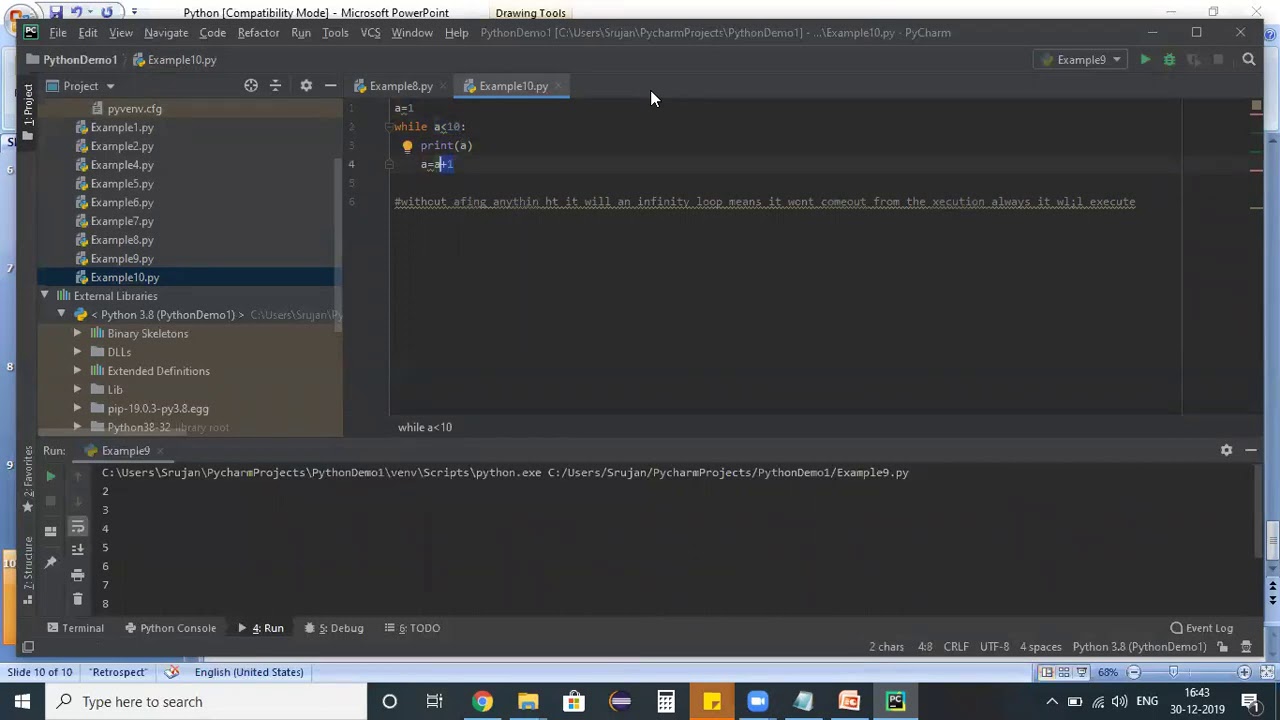 Python Tutorial for Beginners || While Loop In Python | Python While ...
