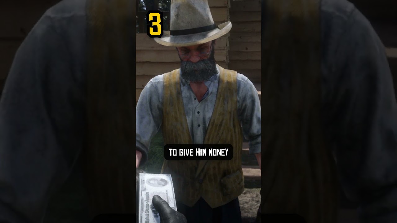 NEVER HELP THIS FAMILY IN RDR2 ! 😱#Shorts