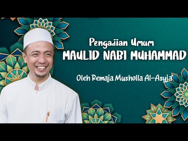 Pengajian Umum Bersama KH. MUSLEH ADNAN, S.Ag I Musholla Al-Asyja' Candi Tambaagung Ares class=