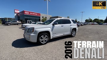 2016 GMC Terrain Denali AWD Tour at Clarington Kia