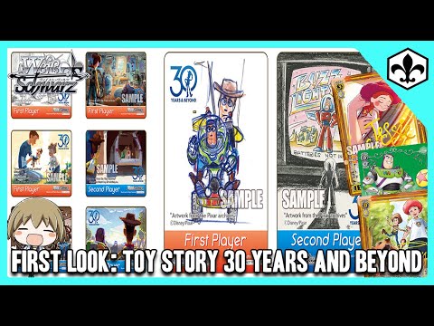 First Look: Toy Story 30 Years and Beyond Set! [Weiss Schwarz]