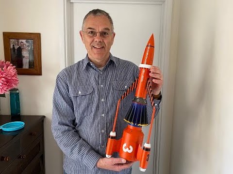 Tyco Thunderbirds サンダーバード　ビューマスター3-D Thunderbird 3 Kit Card by Nakozen | Download free STL model