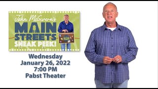 Join us for a Sneak Peek of the new season | Main Streets