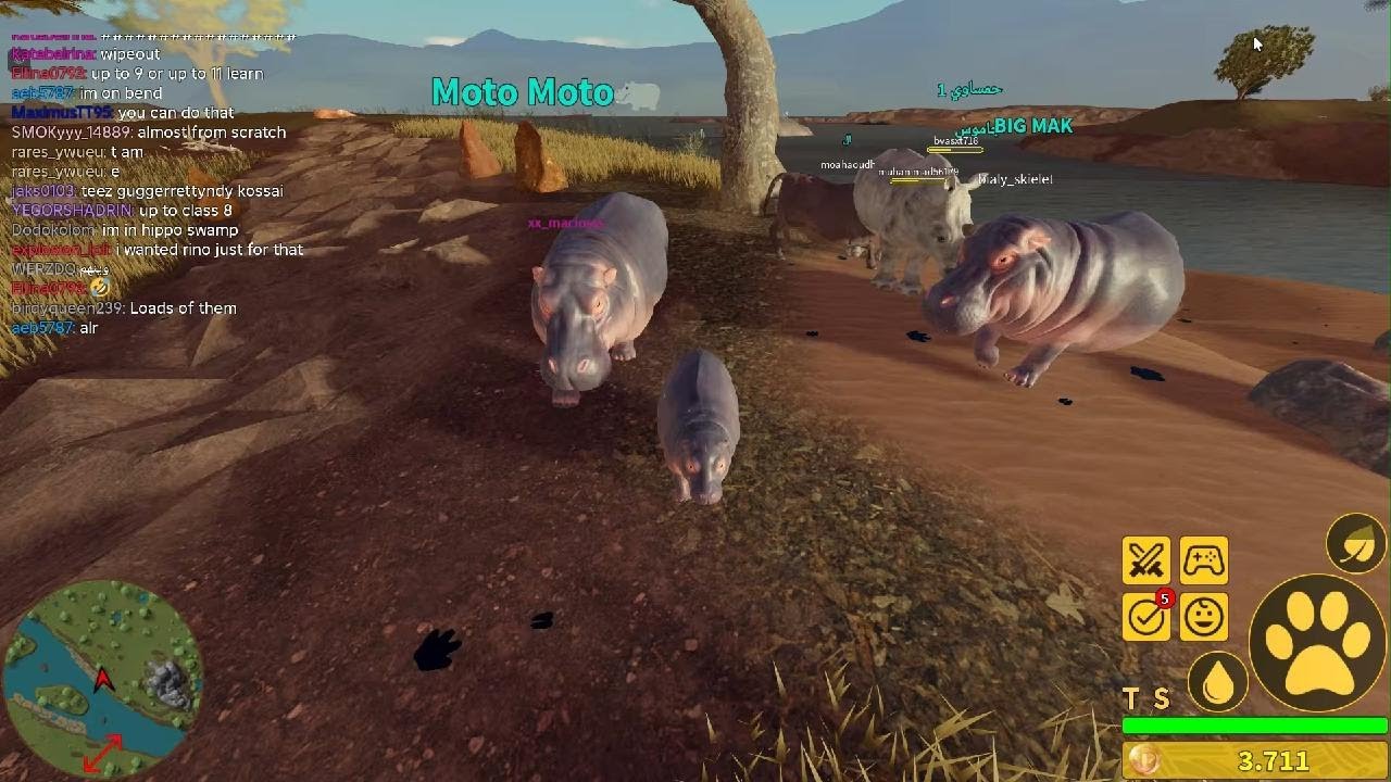 حياة فرس النهر 🦛|savvana الحلقه2