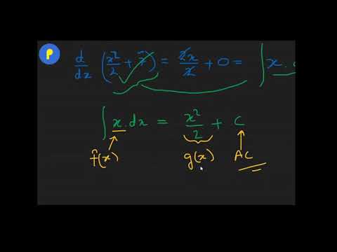 001 Indefinite Integral
