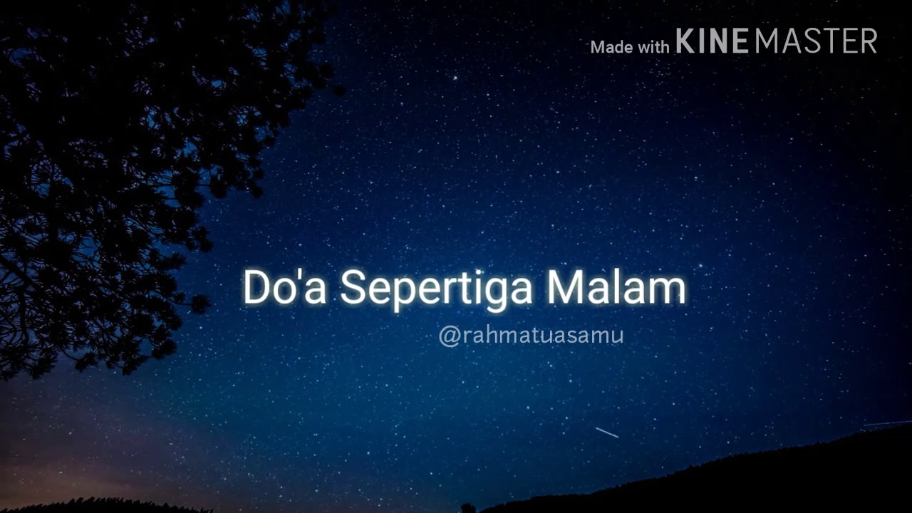 Doa Sepertiga Malam Youtube