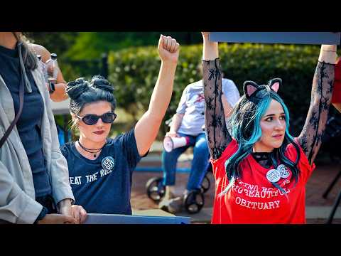 I Went UNDERCOVER At A NO KINGS Rally