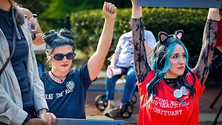 I Went UNDERCOVER At A NO KINGS Rally