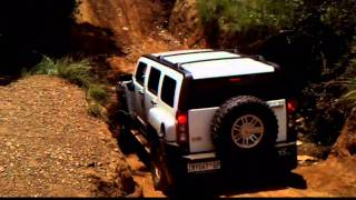 Hummer Traction control in action