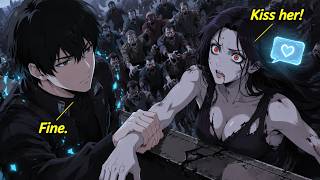 Zombies Cornered Me... Then My Love System Forced Me to Kiss Their Strongest Female Zombie!
