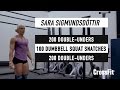 SARA SIGMUNDSDOTTIR - Crossfit Workout