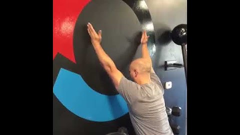 Forearm Wall Slides