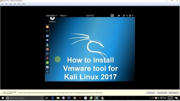 Hướng dẫn Cách cài đặt  Vmware Tool for KALI LINUX