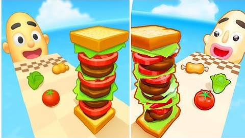 Sandwich Runner - All Levels Walkthrough Android/iOS New Update EP