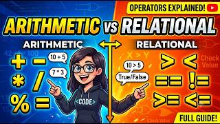 Arithmetic & Relational Operators in C