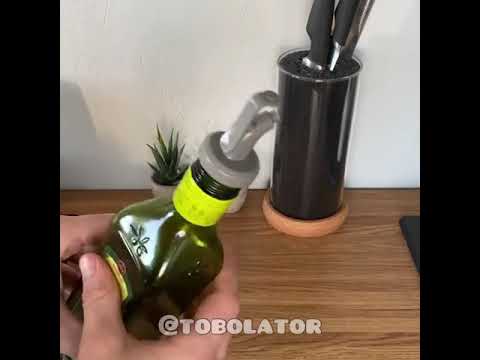 Дозатор для растительного масла на бутылку своими руками