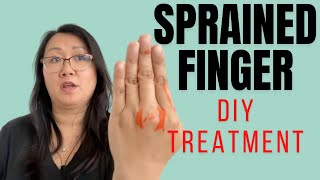 Treatment for a sprained finger How To Treat A Jammed Or Sprained Finger For Sports