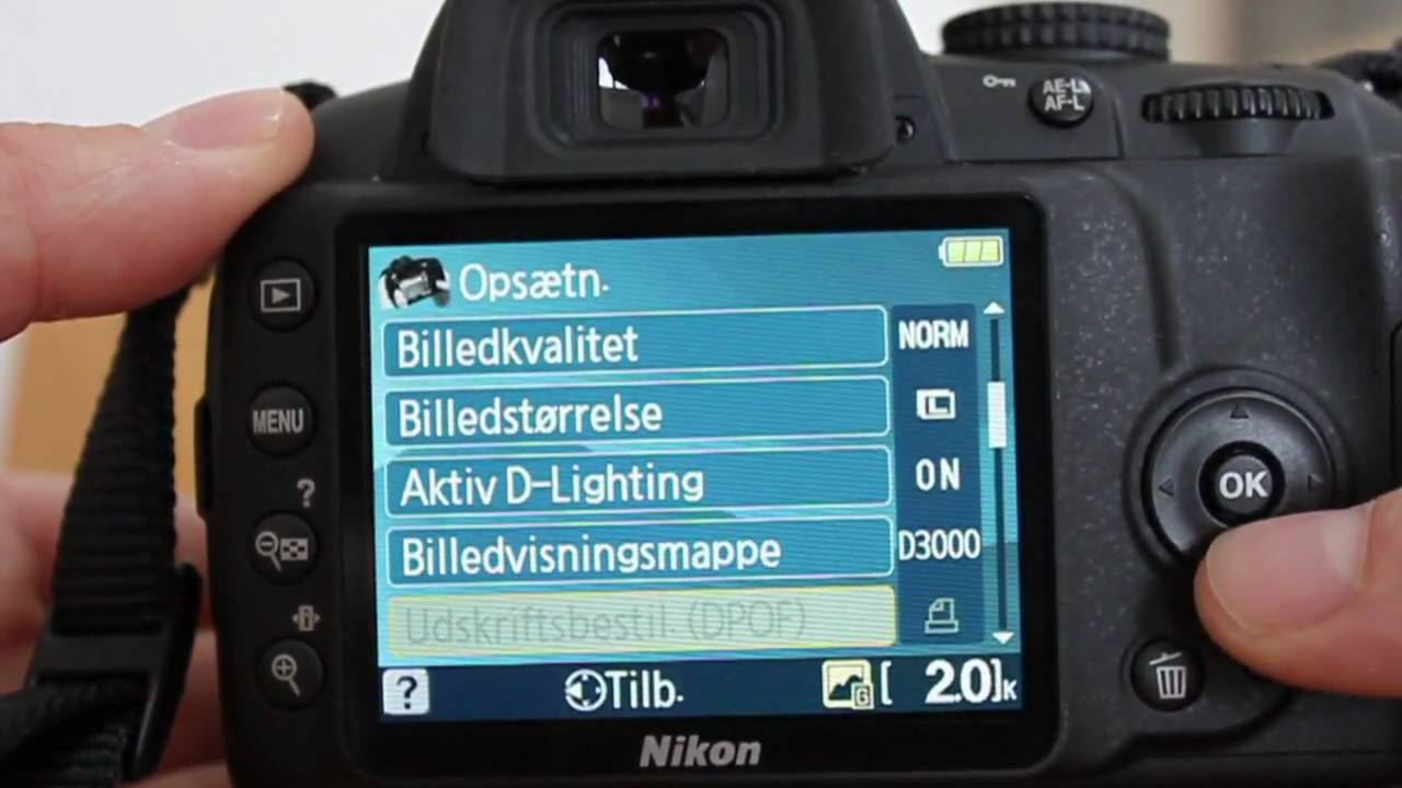 Anmeldelse: Nikon D3000 18-55 Kit – MyDigitalPhotos.dk