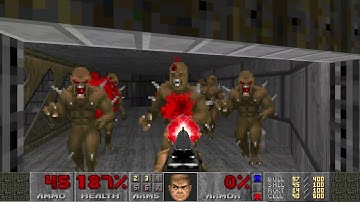 Doom II - Map 19 (The Citadel) NM-100S in 1:24.71