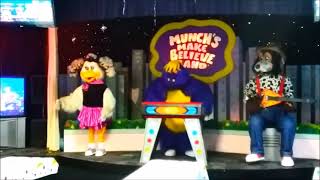 Chuck E.  Cheese Animatronics Sing All I Want for Christmas is Snow
